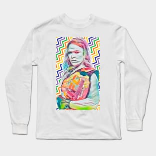 Rowdy Ronda Colorful Long Sleeve T-Shirt